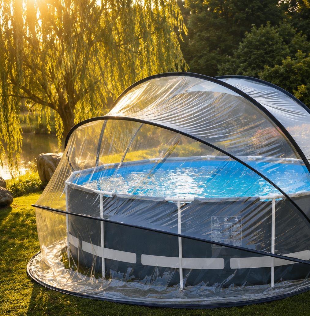 Dôme Piscine XXL | Ø 592 cm