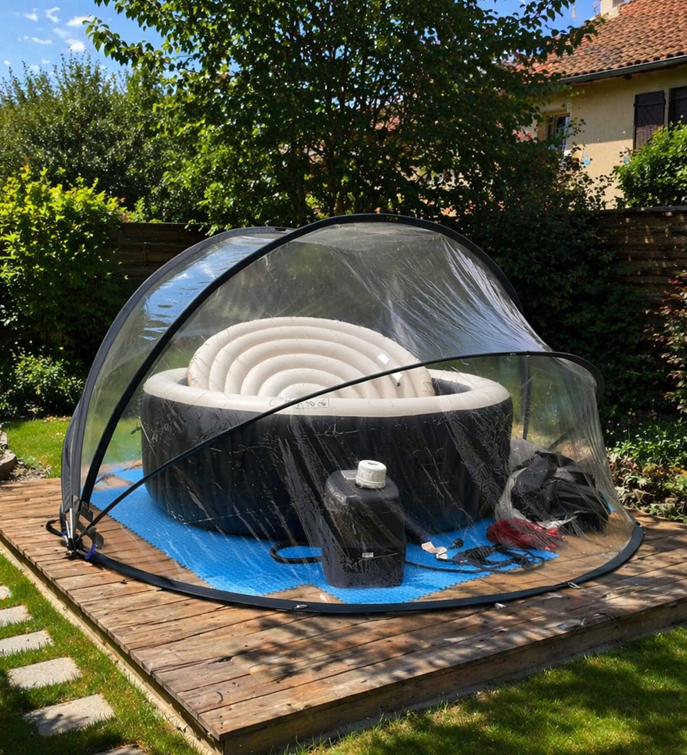 Dôme de Piscine XS  | Ø 405 cm